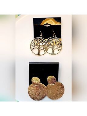 2 Pair Fashion Earrings